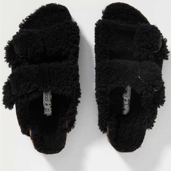 Birkenstock Shoes - Birkenstock Arizona Teddy Sandals